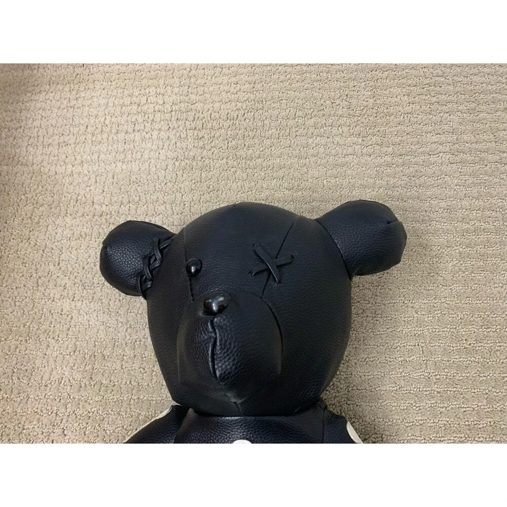 Black Skeleton Stuffed Teddy Bear Backpack Goth 26
